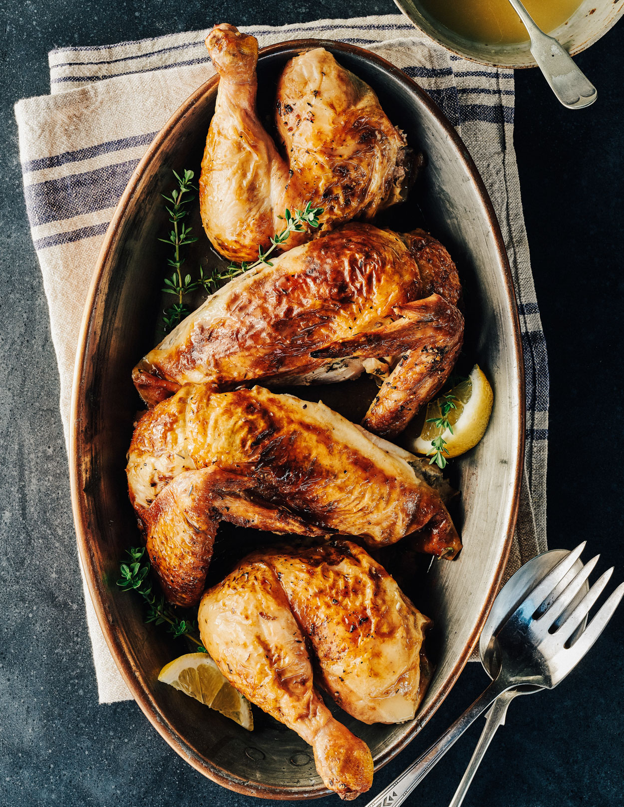 Los Angeles Food photographer - Weber Ultimate Grilling  Cookbook Weber Roast Chicken  by Ray Kachatorian