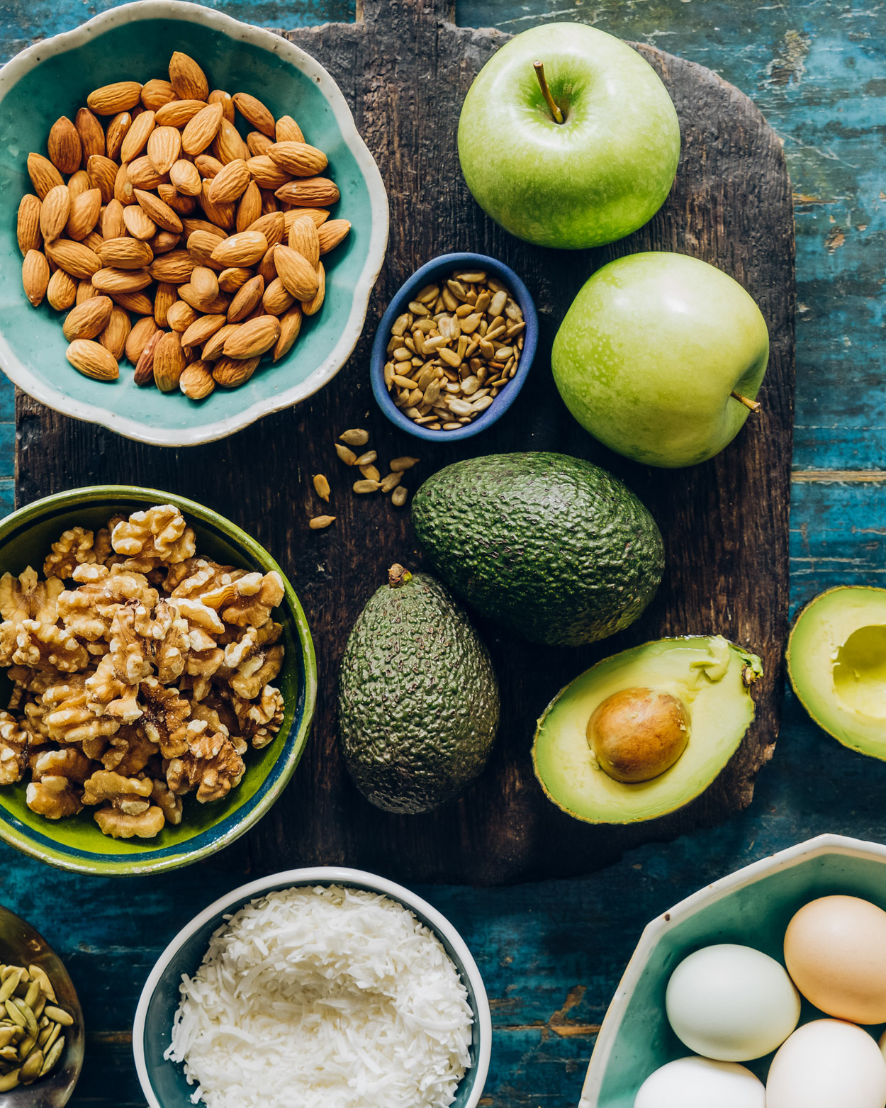 Los Angeles Food photographer - The Stash Plan  Cookbook Laura Prepon  Avocado and nuts  by Ray Kachatorian-020