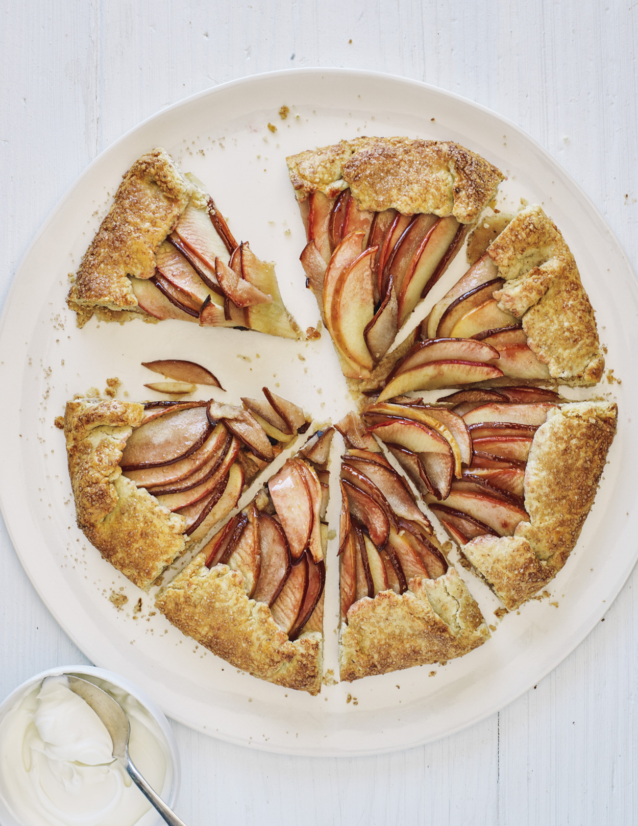Los Angeles Food photographer - Cooking in Season Cookbook Apple Galette  by Ray Kachatorian
