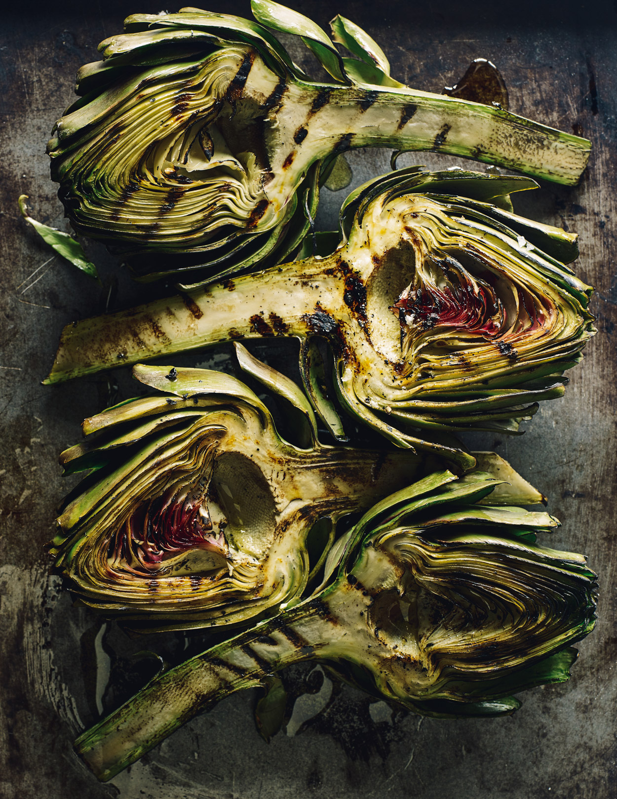 Los Angeles Food photographer - Cooking in Season  Cookbook Artichokes  by Ray Kachatorian