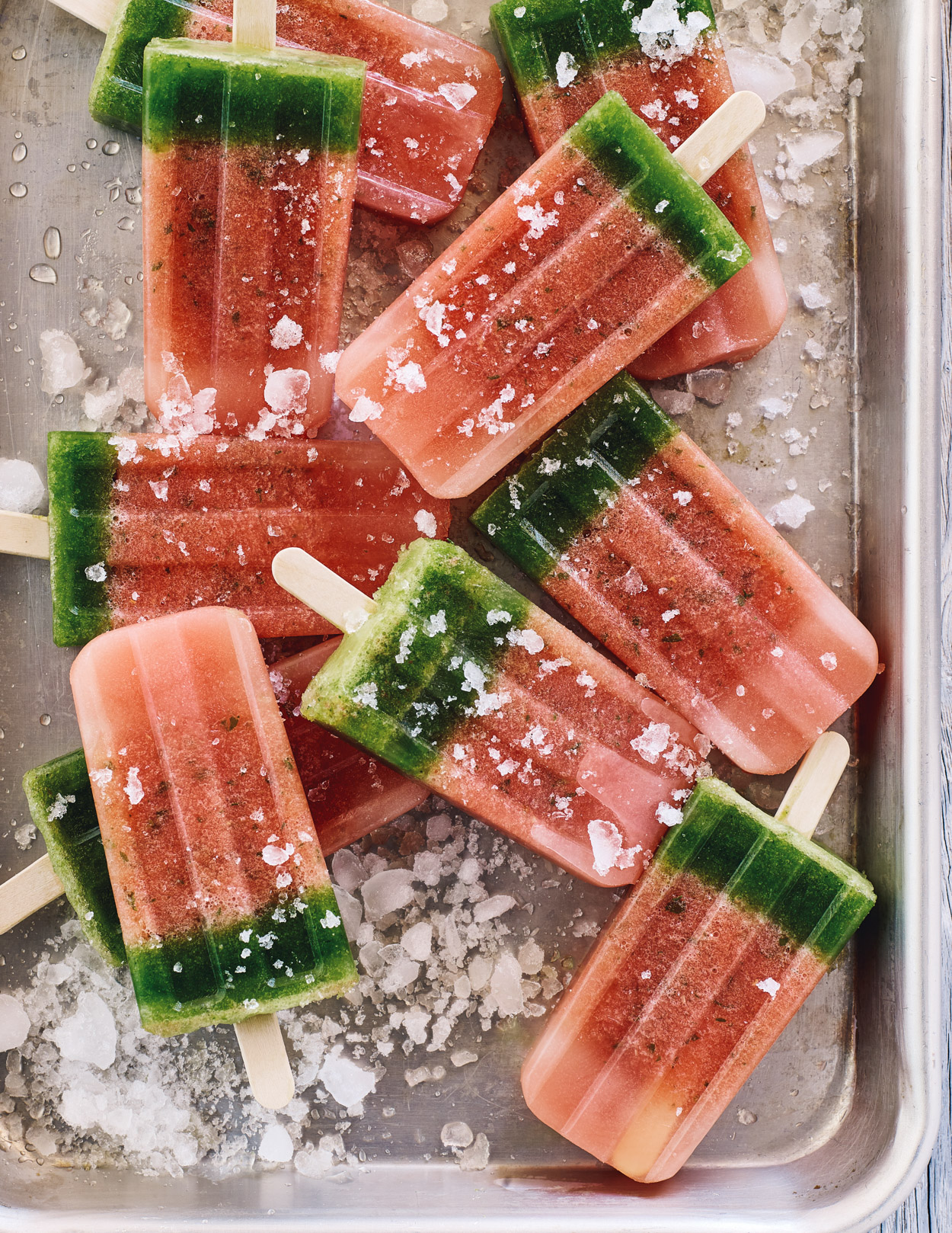 Los Angeles Food photographer - Cooking in Season Cookbook Watermelon popsicle by Ray Kachatorian