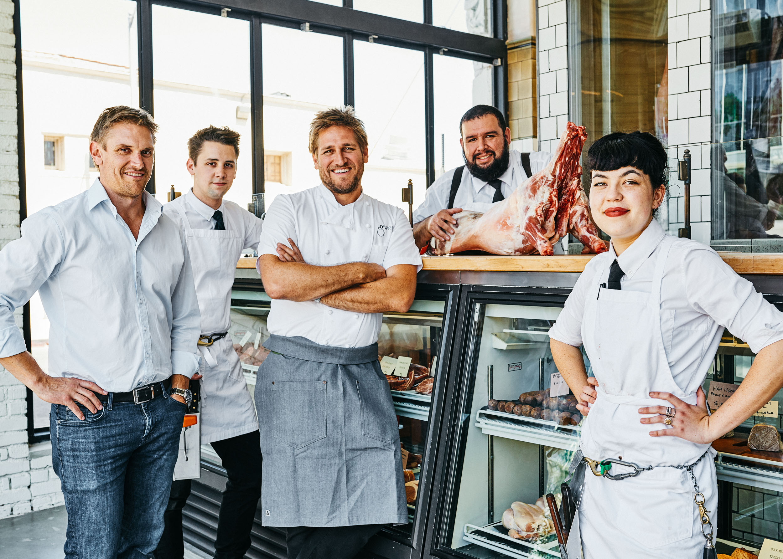 Los Angeles Food photographer - Curtis Stone and Staff Gwen Restaurant by Ray Kachatorian