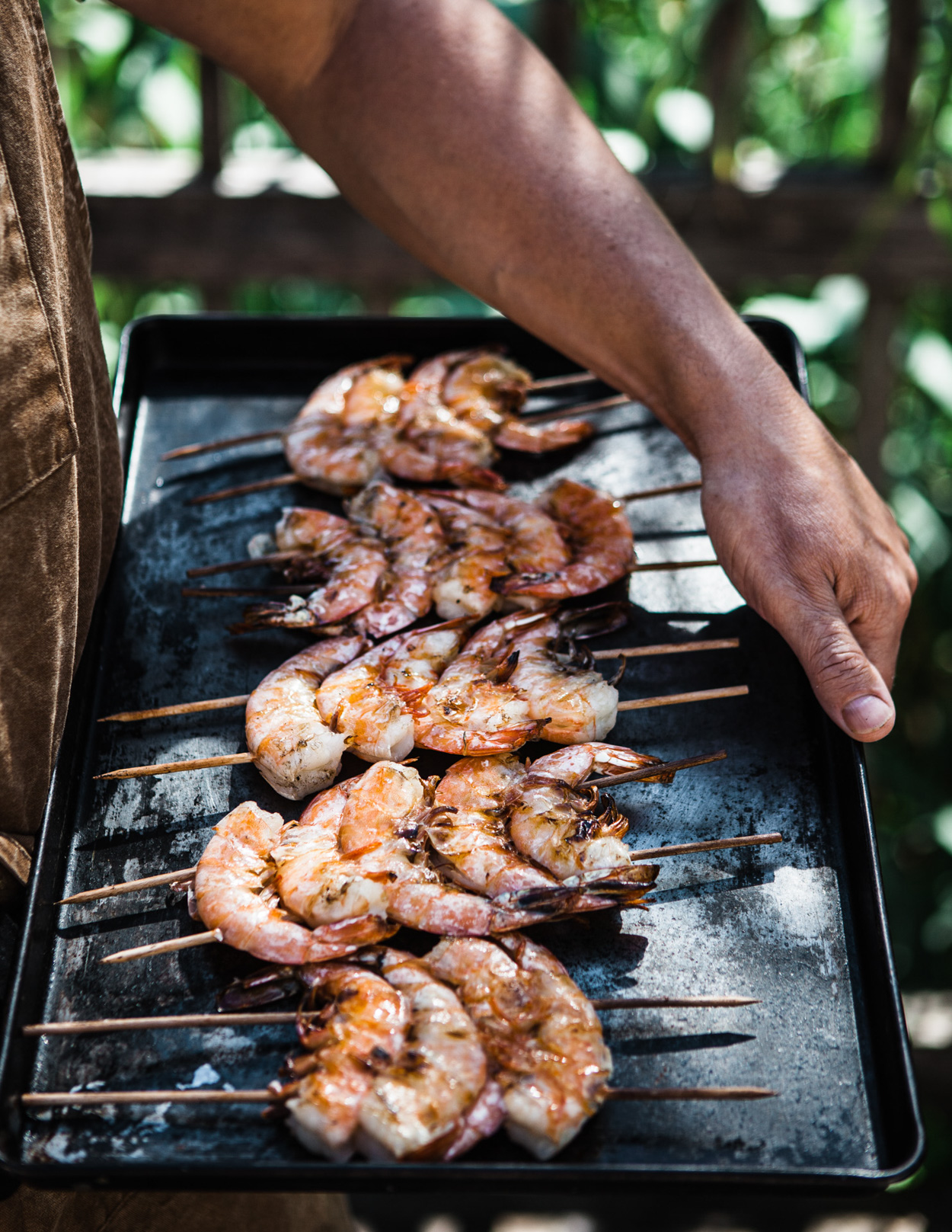 Los Angeles Food photographer - Grill Master Cookbook Grilled Shrimp  by Ray Kachatorian