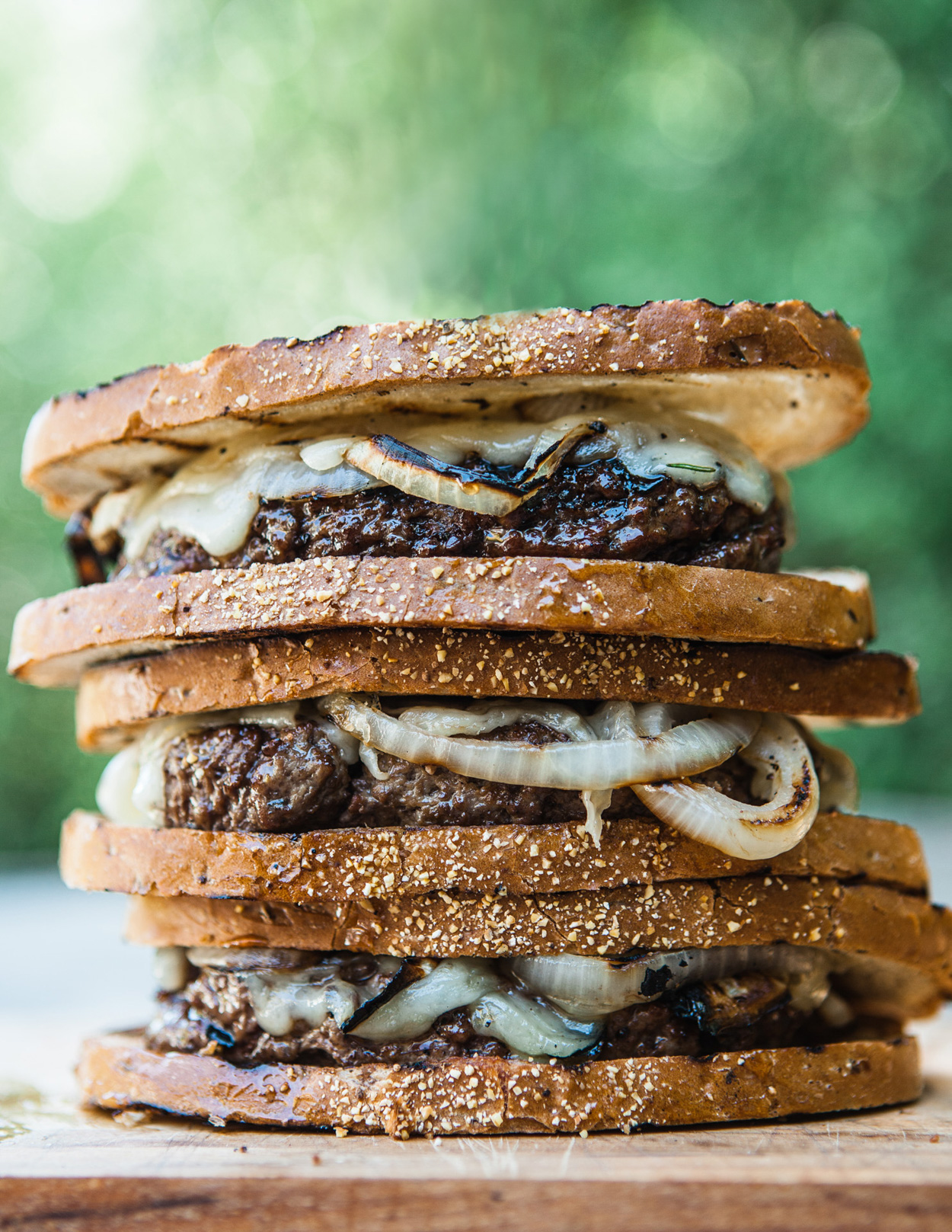 Los Angeles Food photographer - Grill Master Cookbook Patty Melt by Ray Kachatorian
